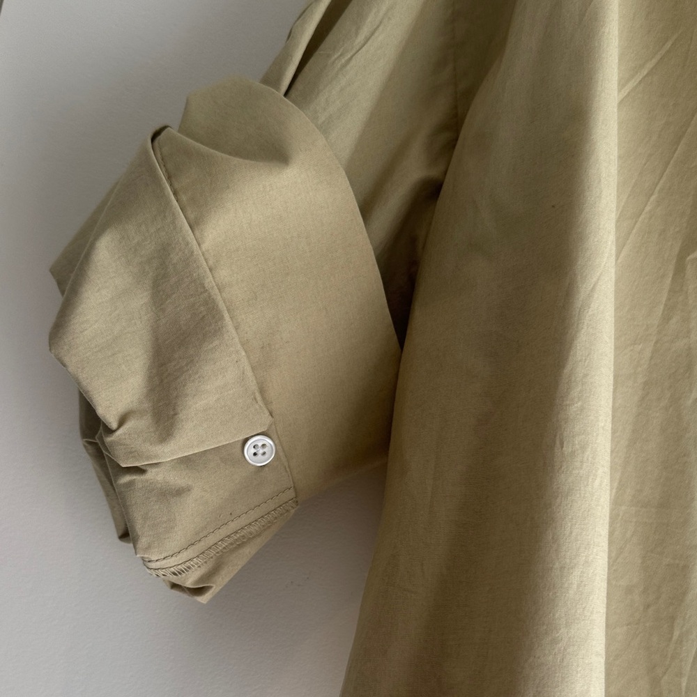 TWP button down cotton shirt - new with tags  size XS/S - Picture 4 of 7